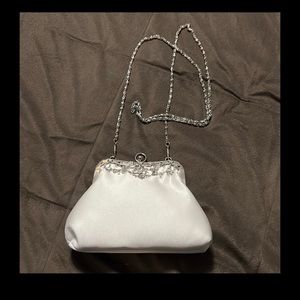 Never used super cute white bag